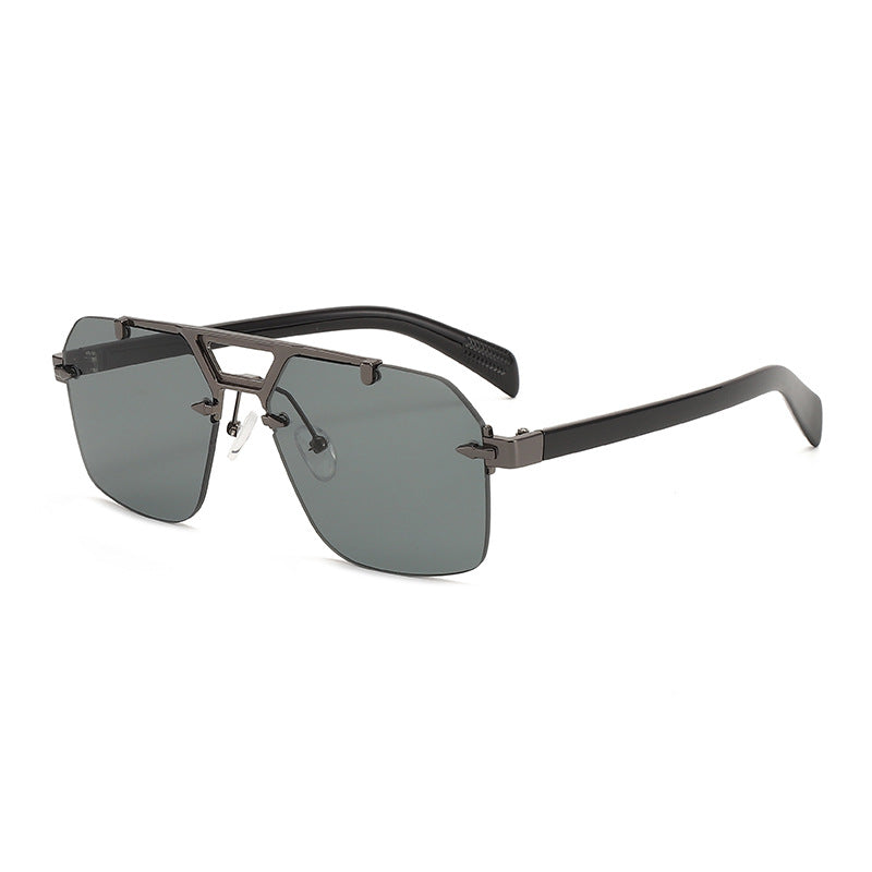 Damen Designer-Sonnenbrille mit auffälliger geometrischer Form Brehn