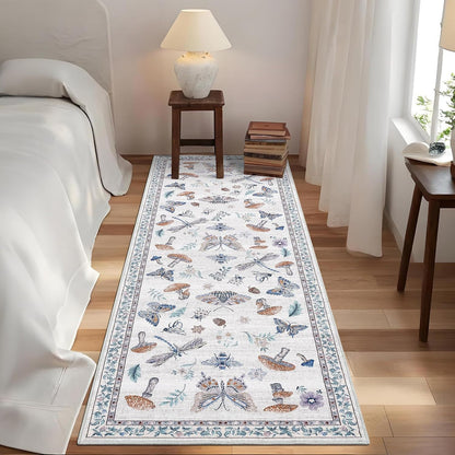 Künstlerischer floraler Teppich