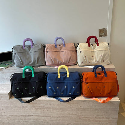 Vielseitige gestickte Duffel-Tasche Brehn
