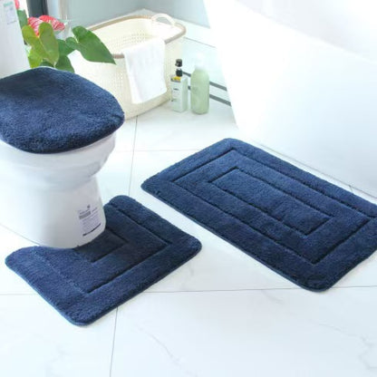 Plüsch-Badematten-Set Brehn
