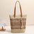 Damen Funktionale Bastshoppingtasche Brehn