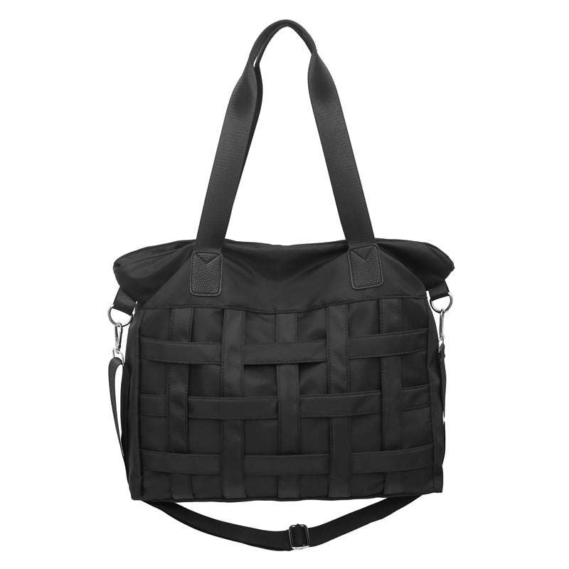 Multifunktionale Reisetasche Mit Gewebter Oberfläche Brehn