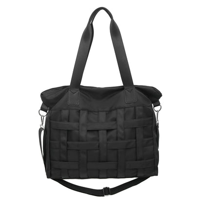 Multifunktionale Reisetasche Mit Gewebter Oberfläche Brehn