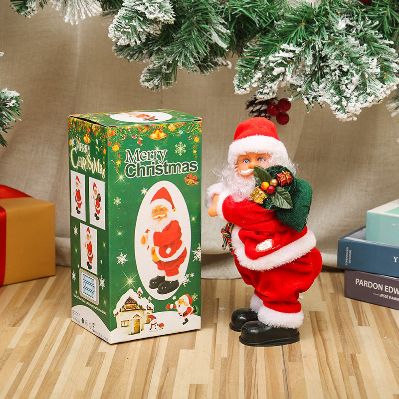 Nostalgische Weihnachtsmann Figur Brehn