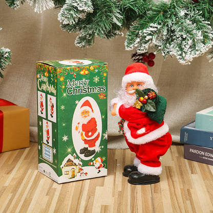 Nostalgische Weihnachtsmann Figur Brehn