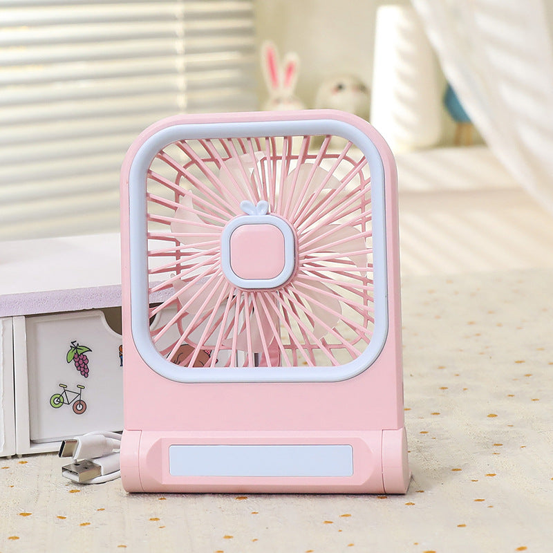 Damen Tragbarer Tischventilator mit USB-Anschluss und flexibler Neigungsfunktion Brehn