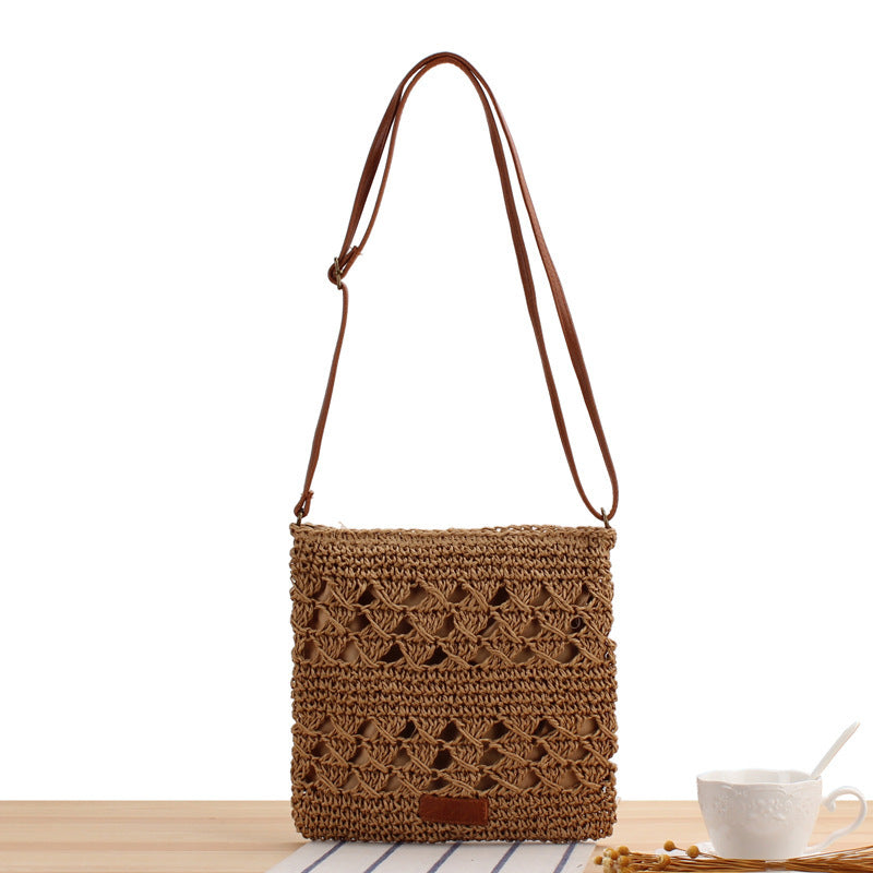 Handtasche mit Modischem Flechtmuster Brehn