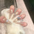 Elegantes Stiletto-Nagelkunst-Set mit Strass- und Glitzerdetails Brehn