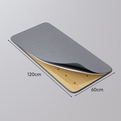 Große perforierte Bambusregalplatte mit belüftetem Lattendesign