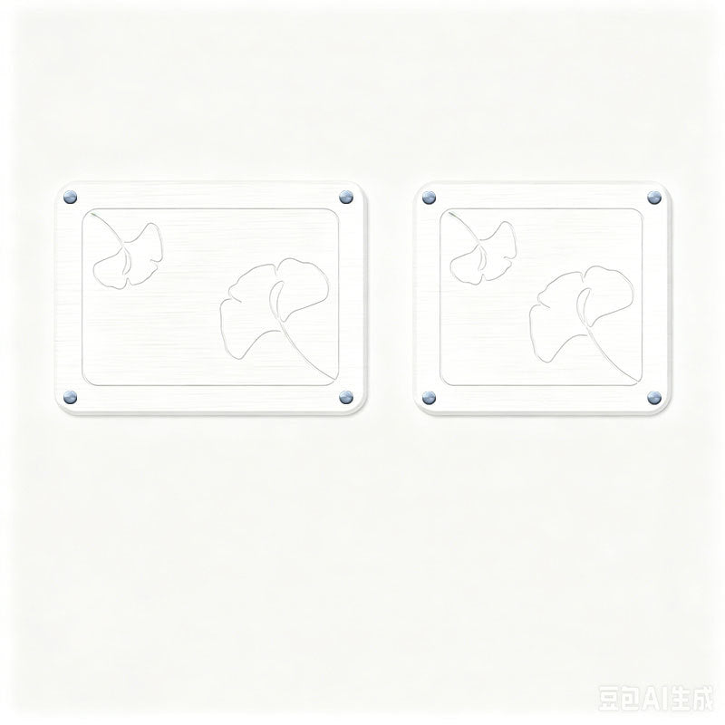 Dekoratives Wandkunst Teller Set