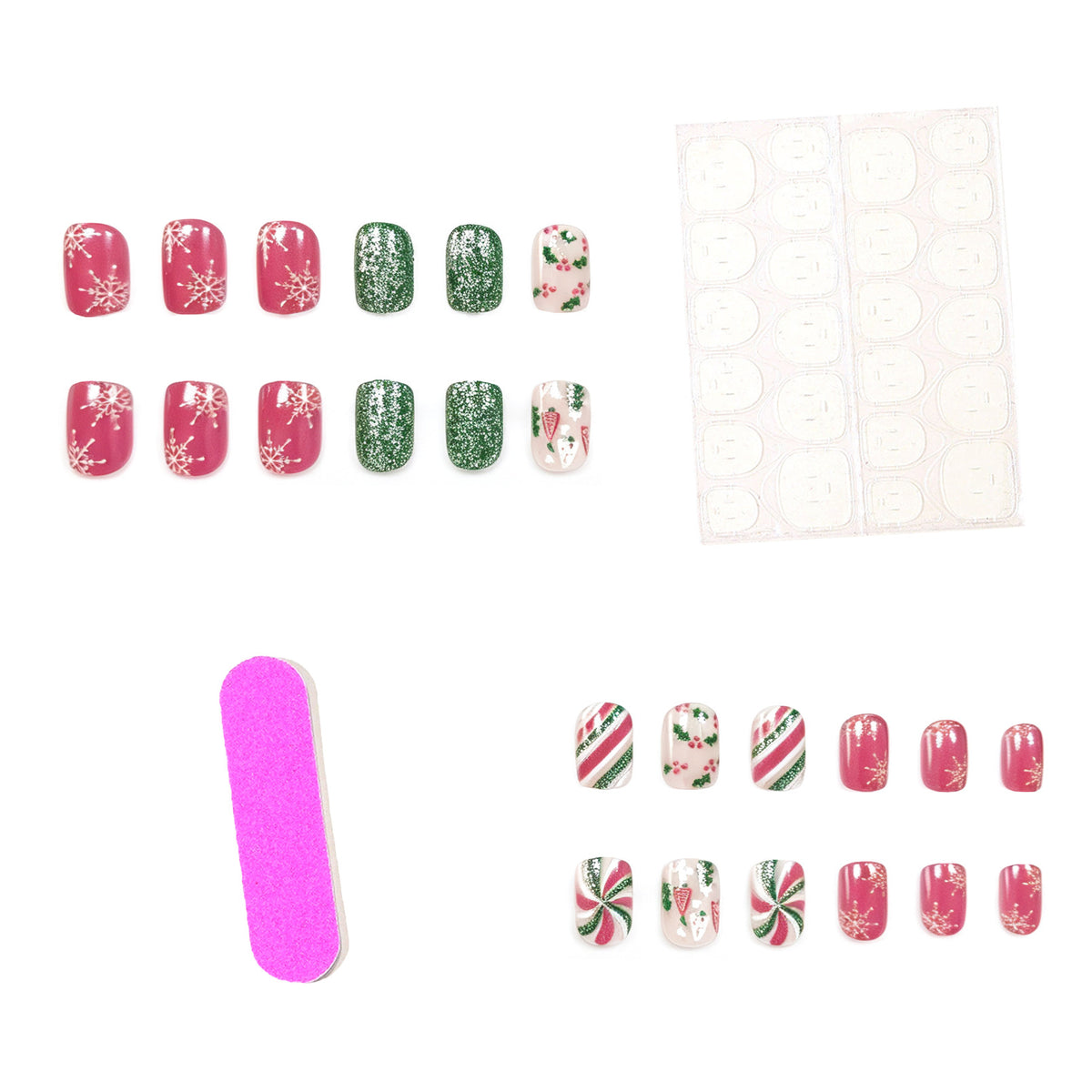 Festliches Feiertags-Nagelkunst-Set Brehn