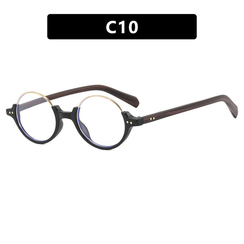 Damen runde Sonnenbrille mit elegantem Kunststoffrahmen Brehn