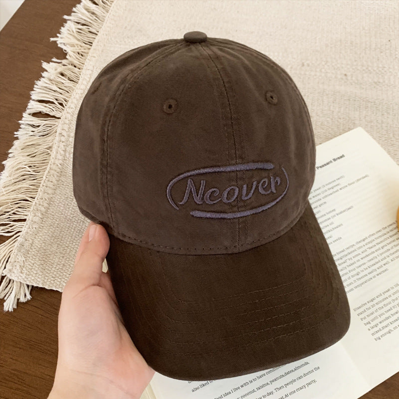 Unisex Casual Bestickte Cap Brehn