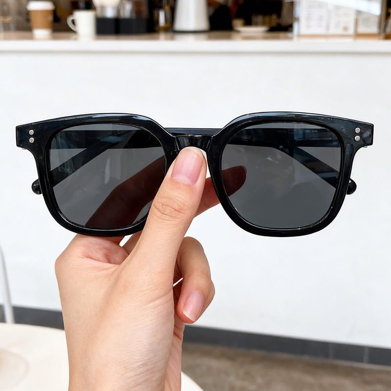 Moderne Übergrößen Quadratische Sonnenbrille Brehn