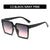 Chunky Geometrischer Rahmen Sonnenbrille