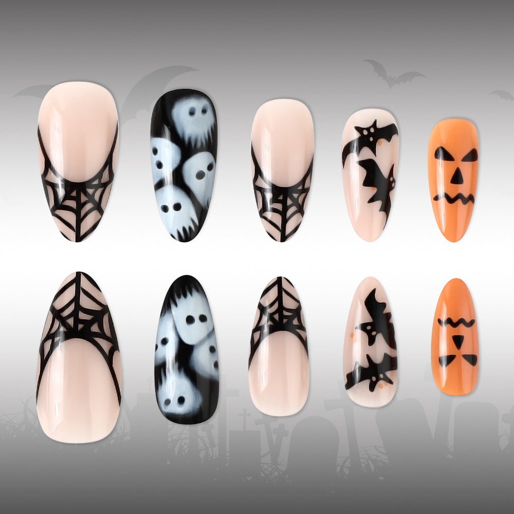 Halloween-Themen Gel-Nagelkunst Brehn