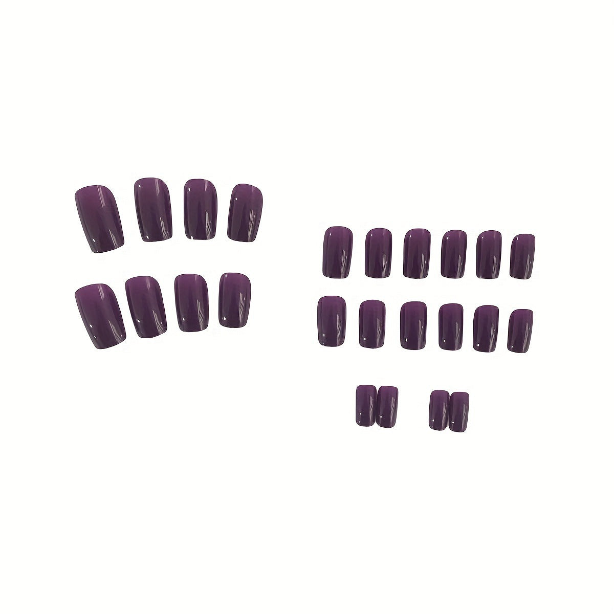 Glänzende Gel-Nagelkunstverlängerungen Brehn