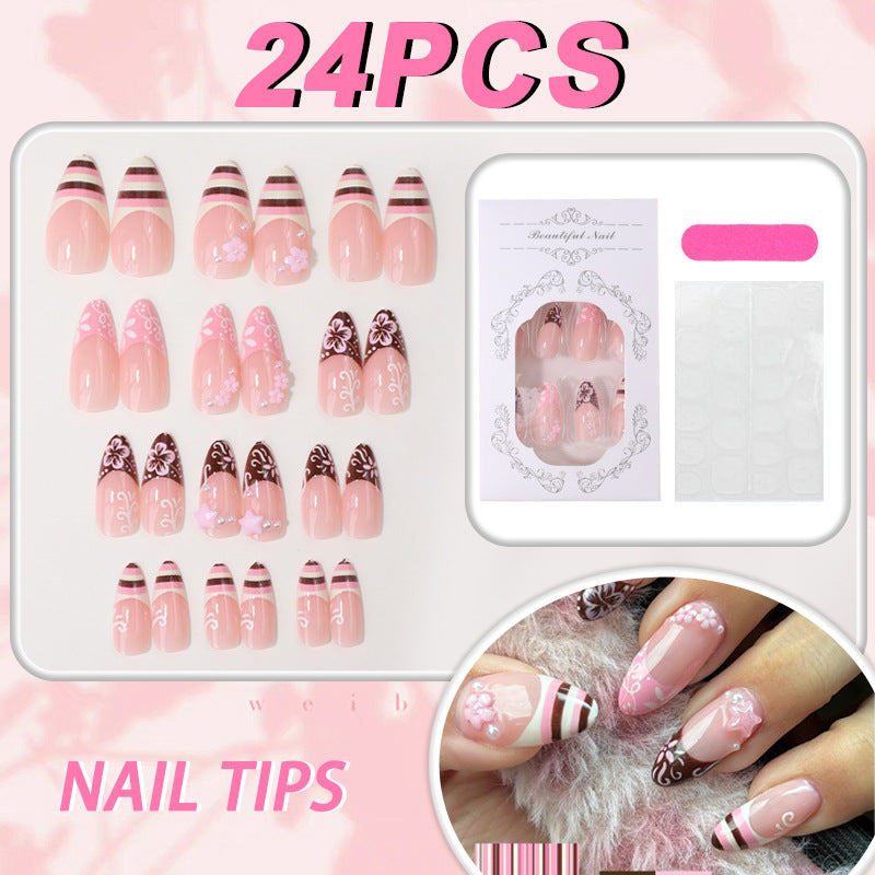 Künstlerische 24-teilige Nail Art Tipps Brehn