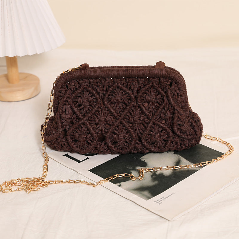 Handgeknüpfte Umhängetasche Im Boho-Stil Brehn