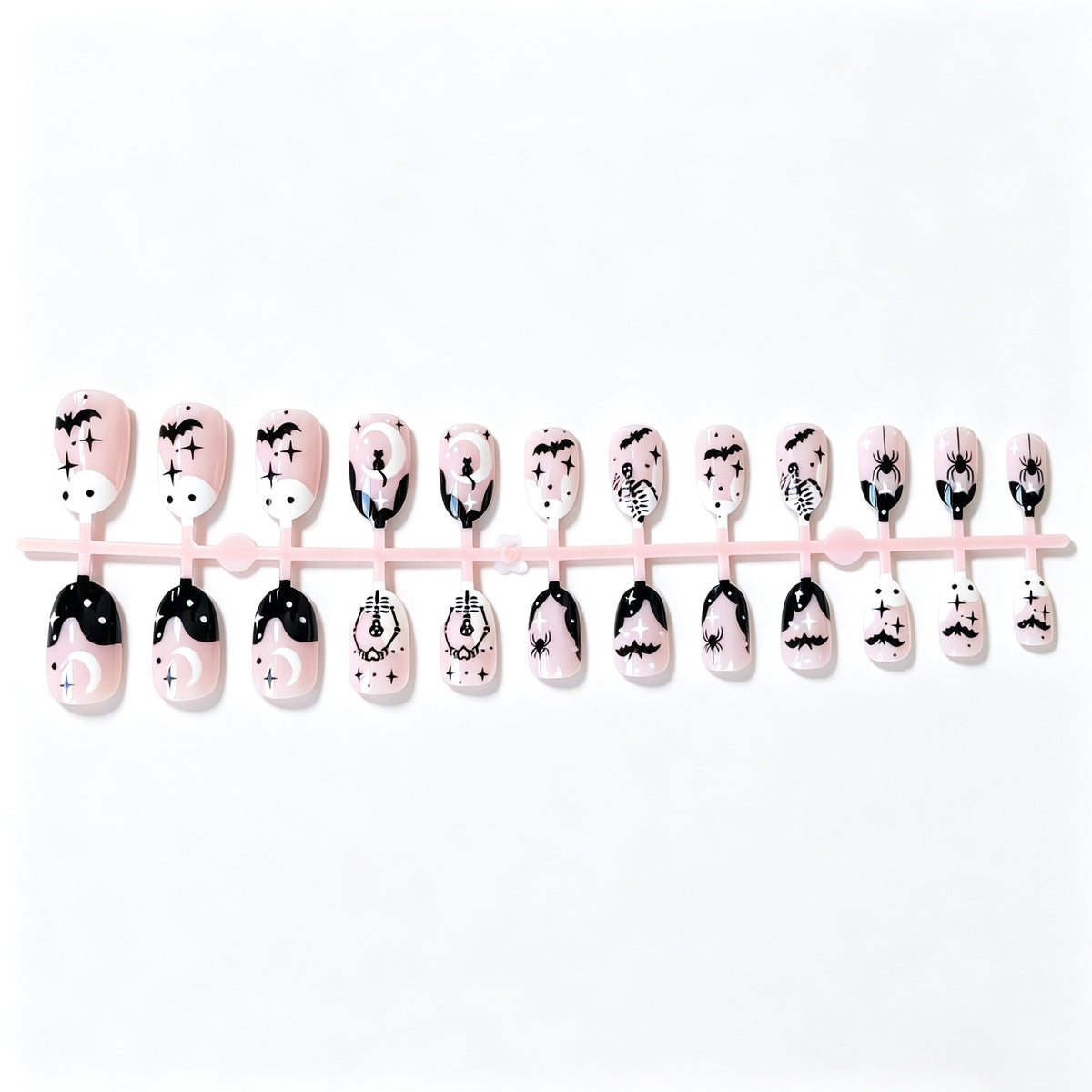 Halloween-Themen-Nagelkunst-Set