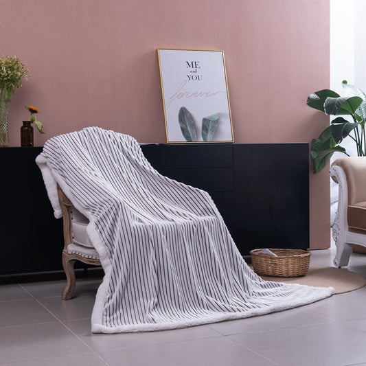 Damen luxuriöse und weiche Kuscheldecke mit samtiger Oberfläche Brehn