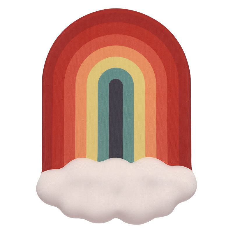 Regenbogen-Themen Gel Mauspad