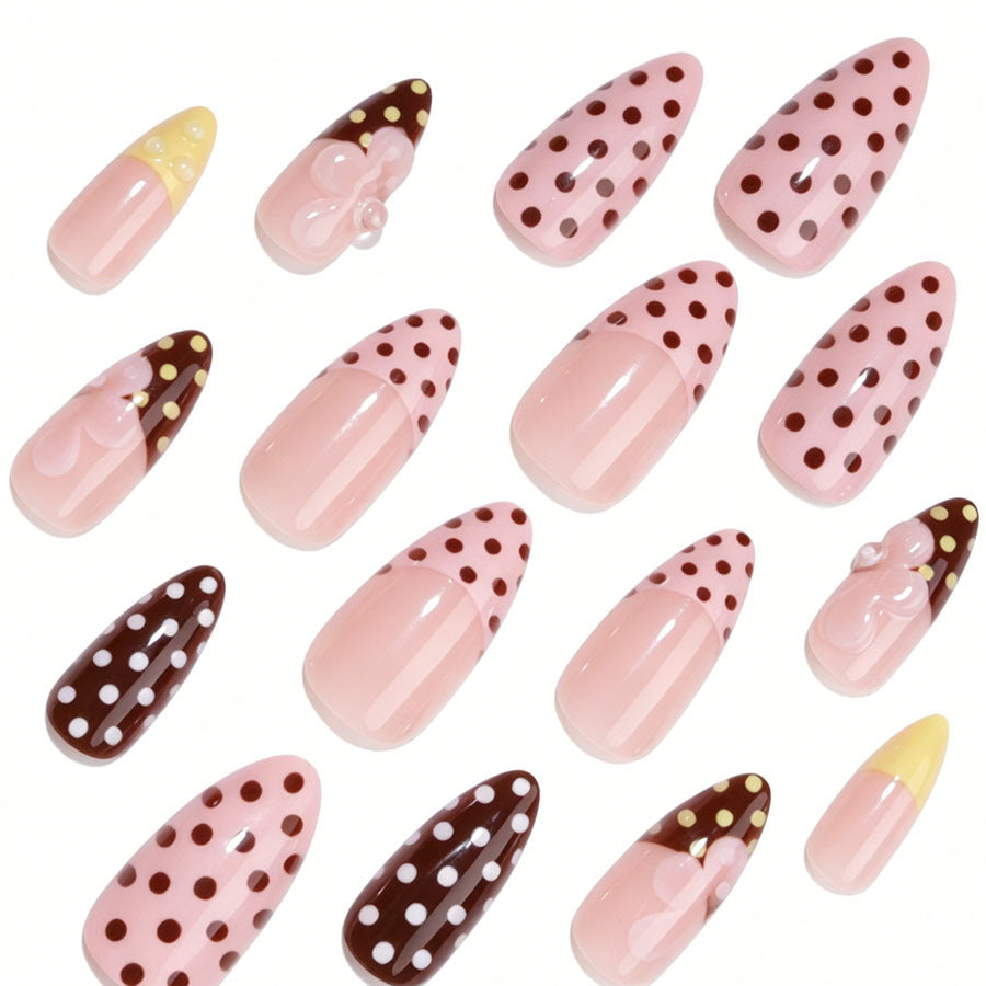 Dekorative Blumen Stiletto Drucknägel Brehn