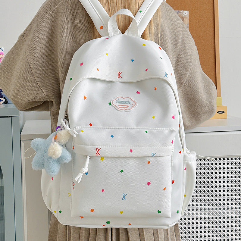 Sternenmuster Freizeit-Rucksack Brehn