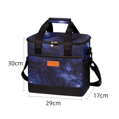 Isolierte Mehrraum-Kühltasche