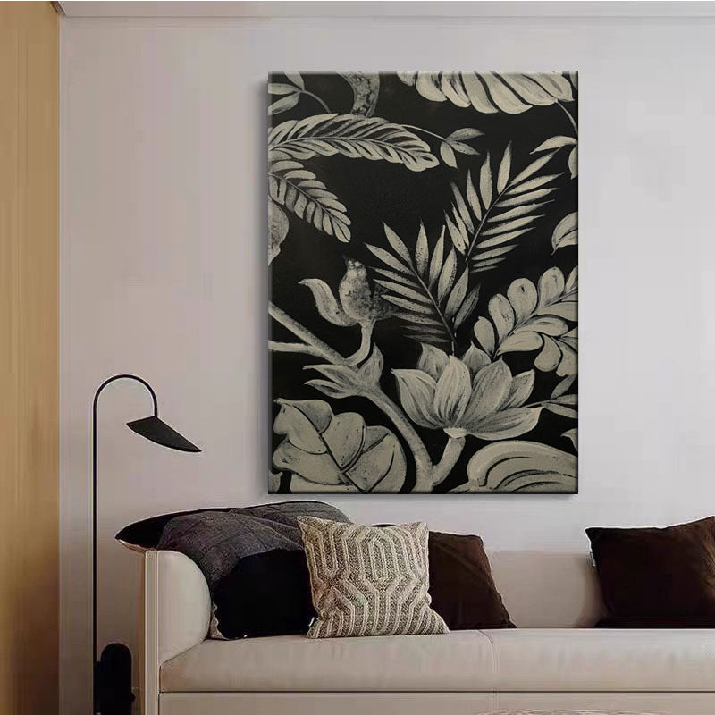 Botanische Relief Wandkunst