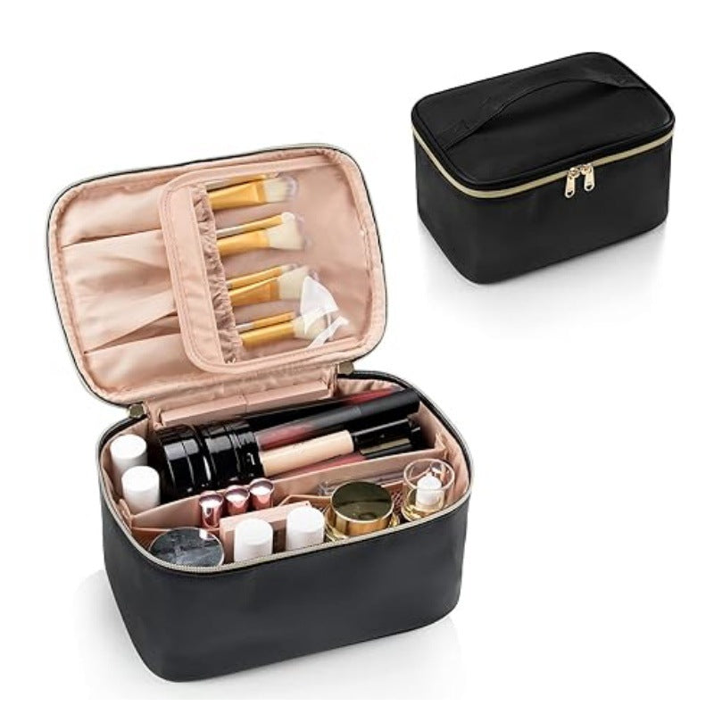 Kosmetik-Organizer-Tasche mit Strukturiertem Design und Vielseitigen Fächern Brehn