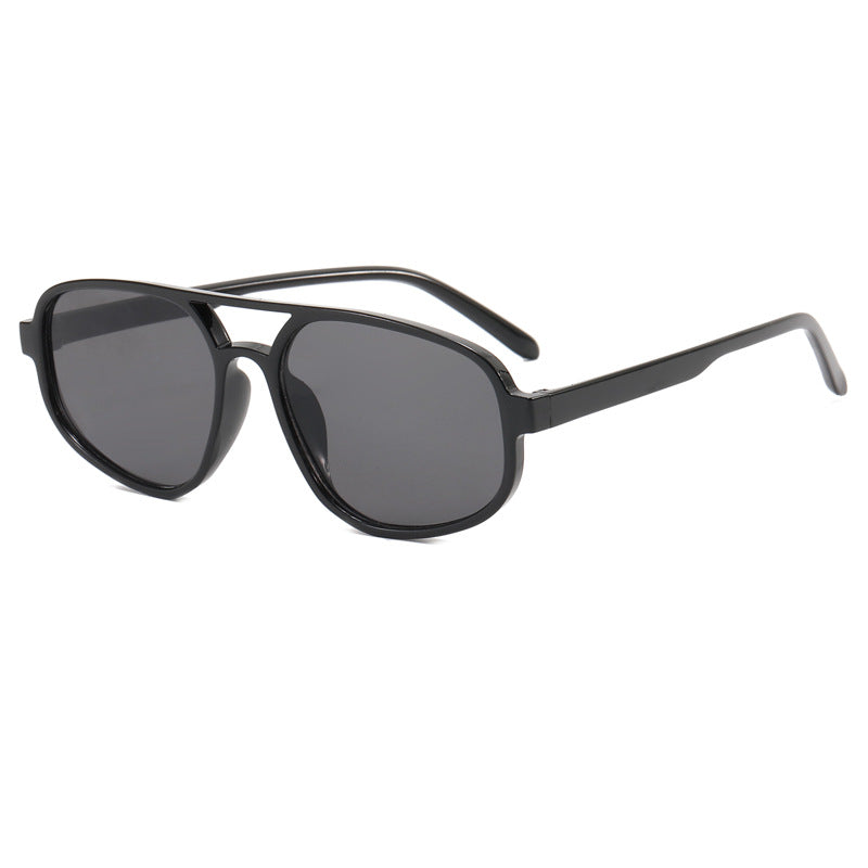 Damen modische Oversized-Sonnenbrille mit trendy Rahmen Brehn
