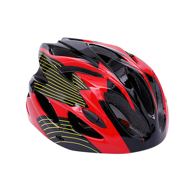 stromlinienförmiger Hochbelüftungs-Fahrradhelm mit mikroverstellbarer Passform und stoßdämpfendem Innenfutter Brehn