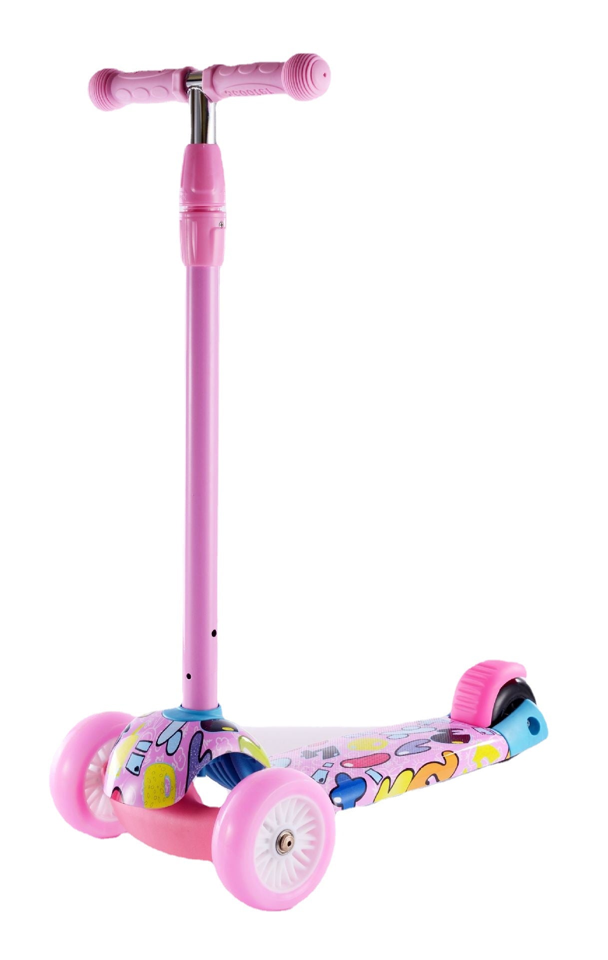 Kompakter Dreirädriger Kick-Scooter Brehn