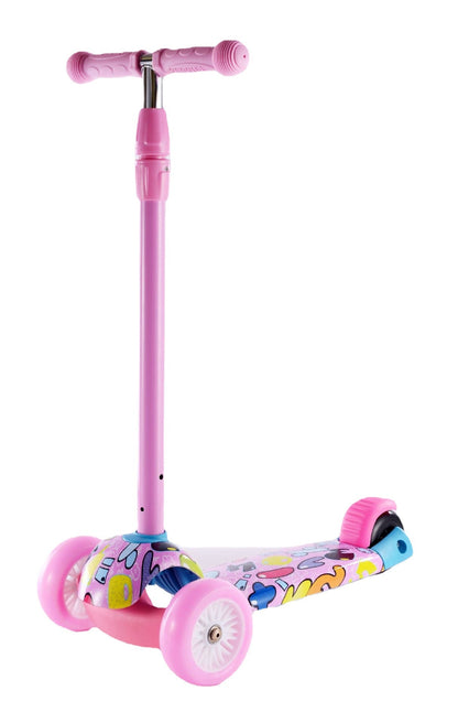 Kompakter Dreirädriger Kick-Scooter Brehn