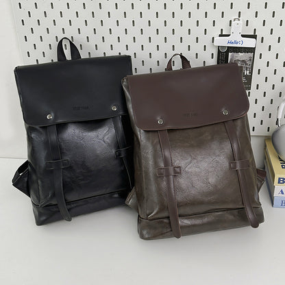 Stylischer Kunstleder Rucksack Brehn