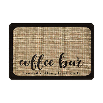 Kaffeebar Küchenteppich Komfortmatte