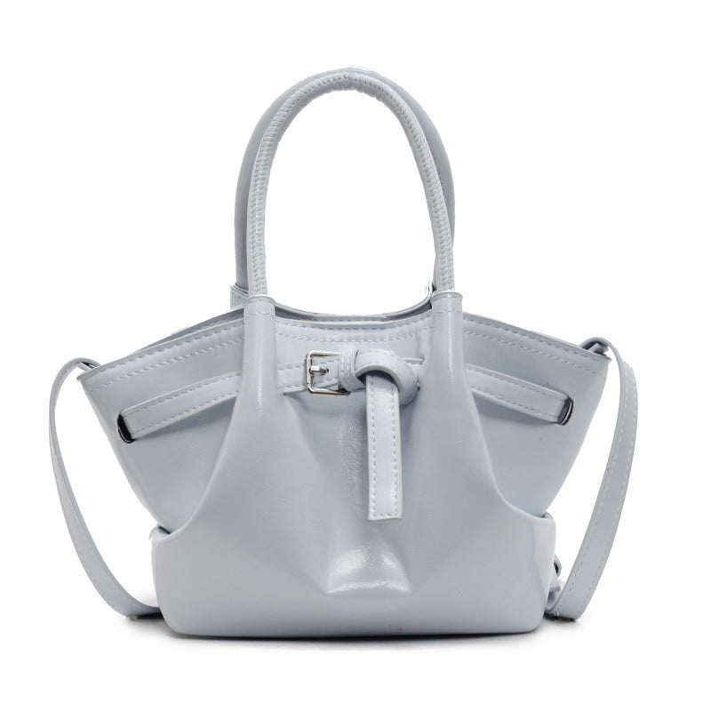 Strukturierte Mini-Handtasche