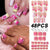 Elegante französische Stil Press-On Nail Tips Brehn