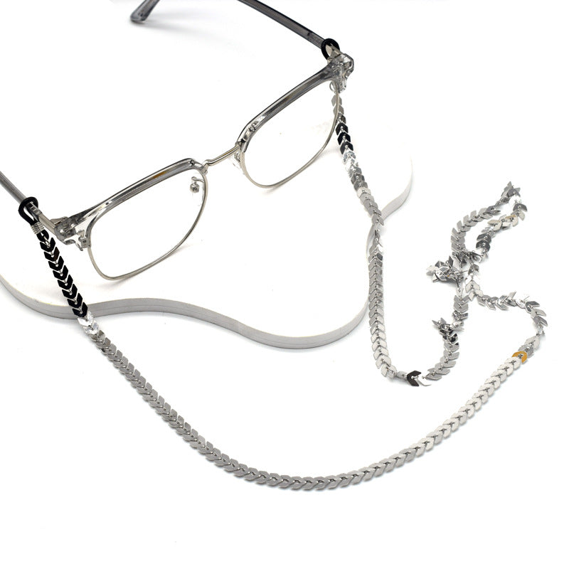 Elegante vergoldete Brille Kette Brehn