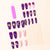 Himmlisches Nagelkunstdesign-Set Brehn