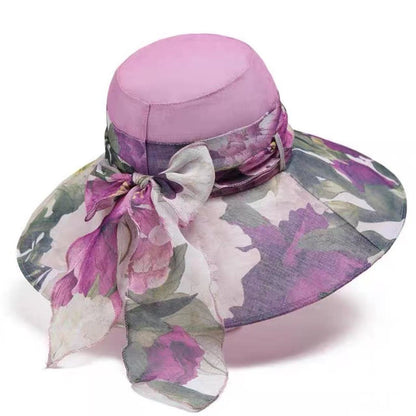 Breiter Rand Floral Sonnenhut Brehn