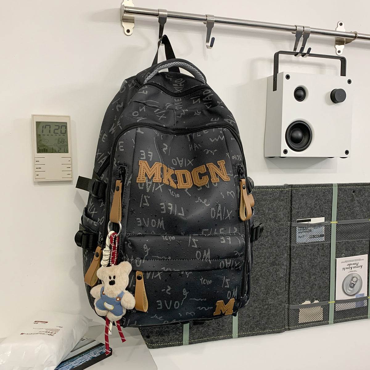 Trendiger Graphic Printed Rucksack Brehn