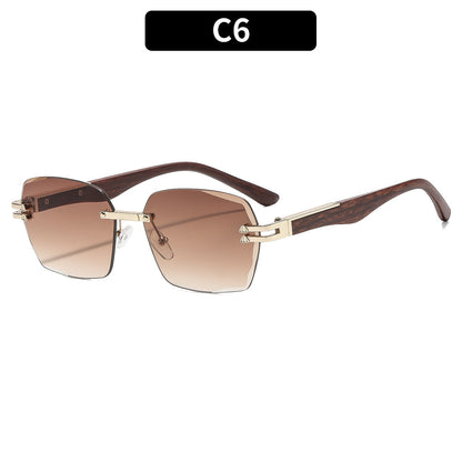 Moderne Eckige Sonnenbrille