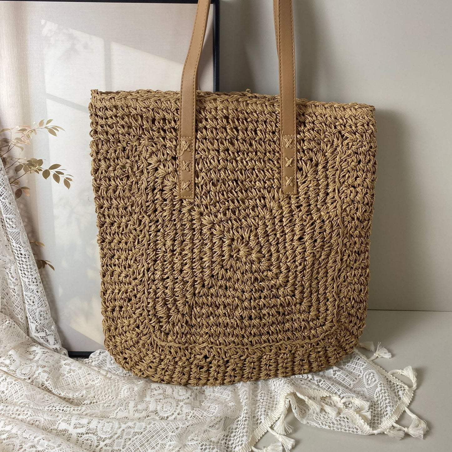 Handgeknüpfte Strandtasche Brehn