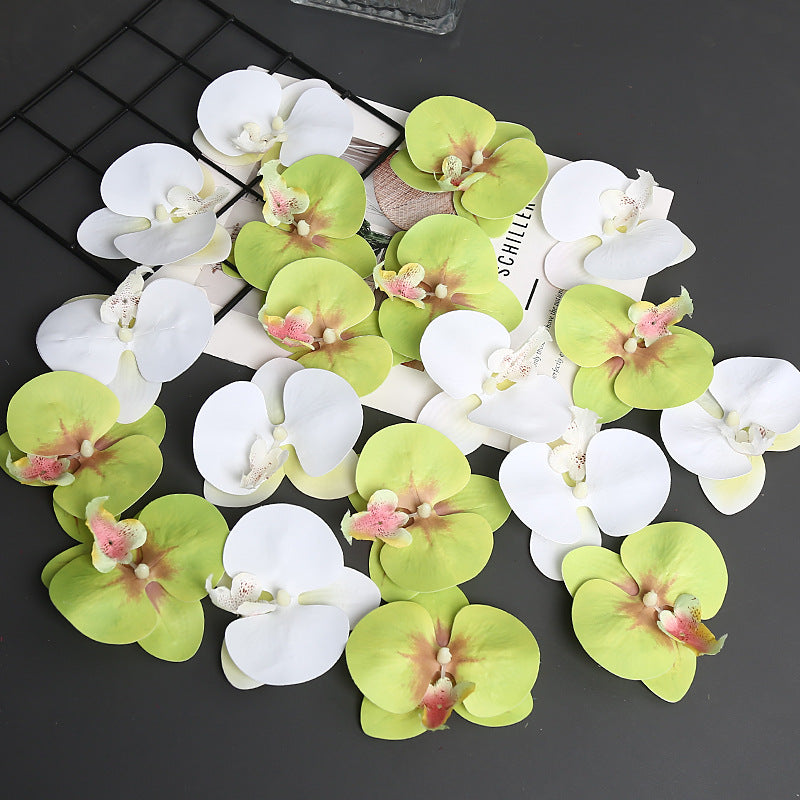 Dekoratives Orchideenblatt für die Wohnkultur展示