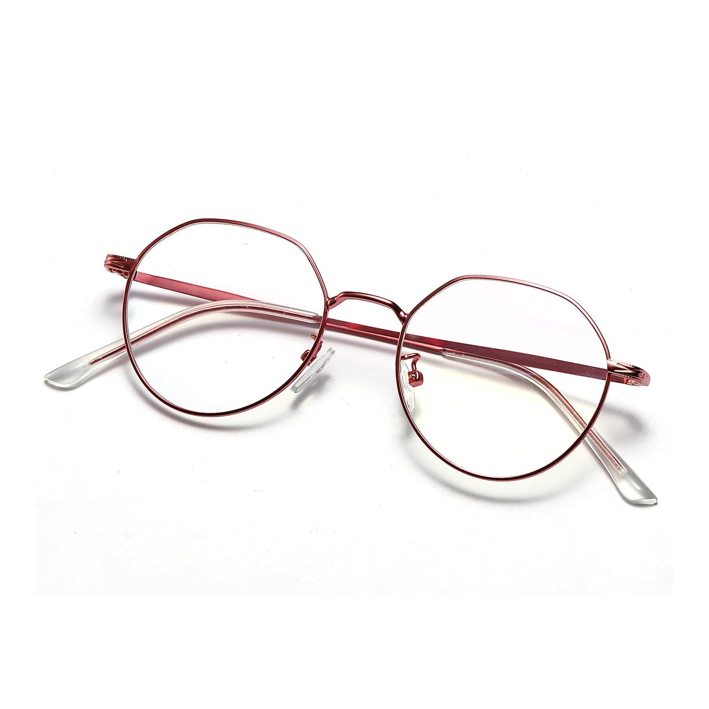 Damen runde Brille mit filigranem Metallgestell Brehn