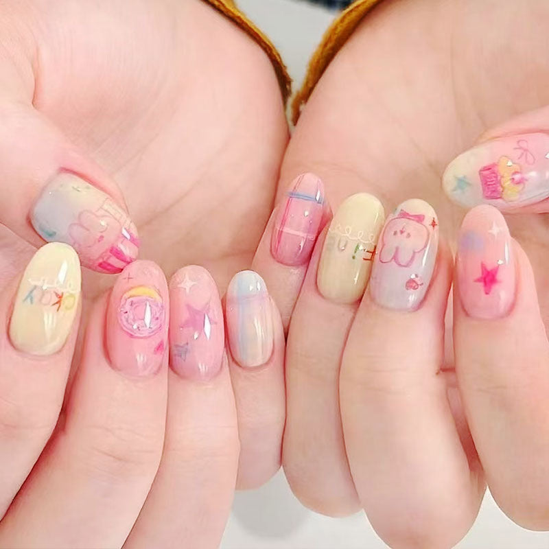 Künstlerische Themen Nageldesign Kollektion Brehn