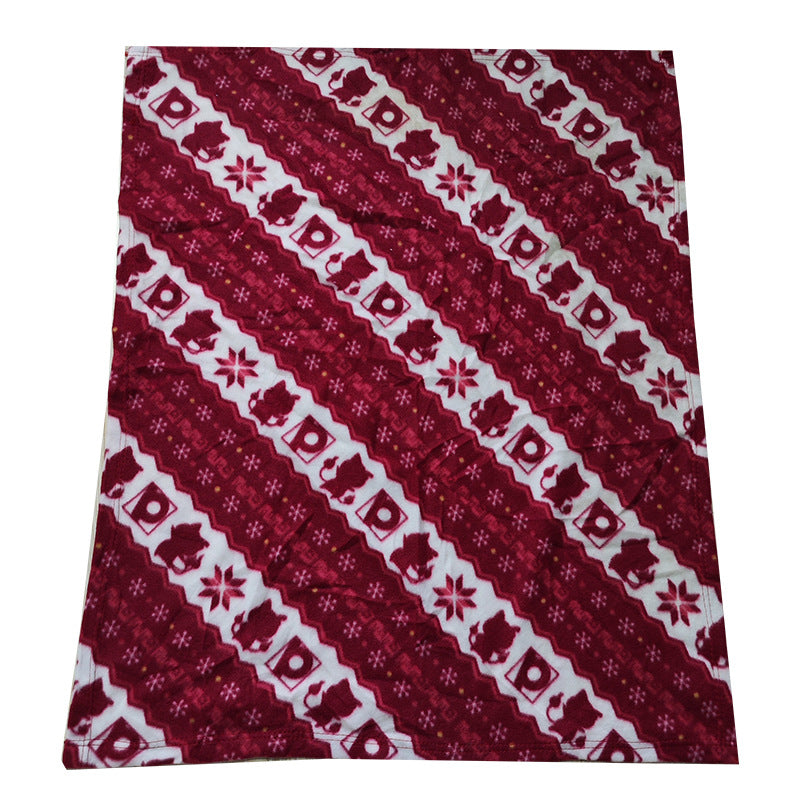 Damen Fleece-Decke mit schönem Weihnachtsdesign Brehn