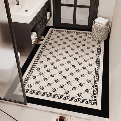 Mosaikmuster Badezimmerteppich
